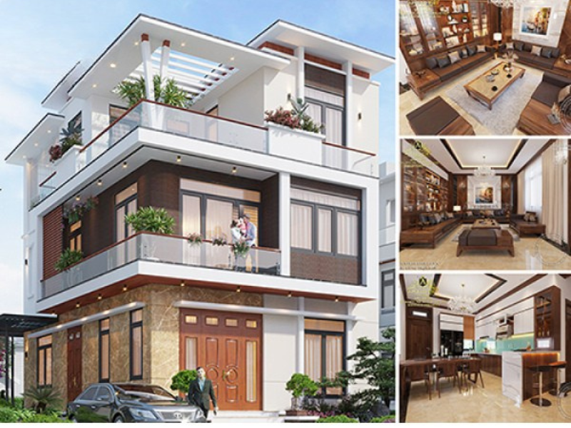 THIẾT KẾ BIỆT THỰ SANG TRỌNG