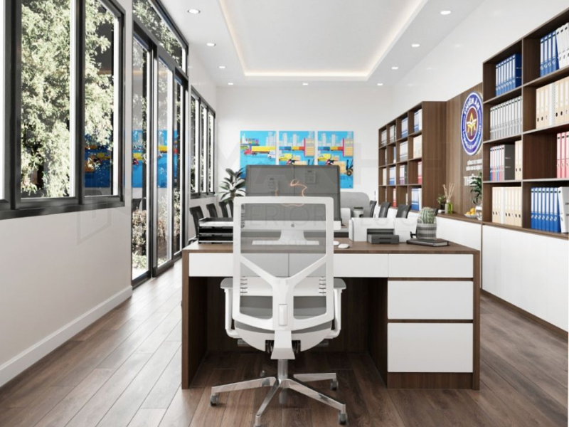 THIẾT KẾ VÀ THI CÔNG NỘI THẤT VĂN PHÒNG HIỆN ĐẠI